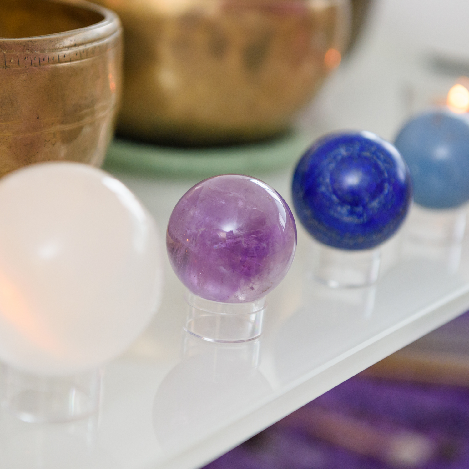 Crystal Balls & Gemstone Spheres