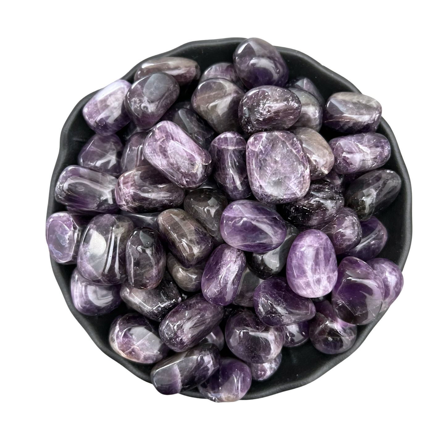 Dark Dream Amethyst Tumbled Stones