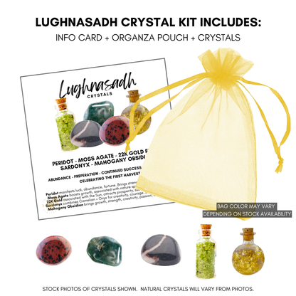 Lughnasadh / Lammas Crystals Kit