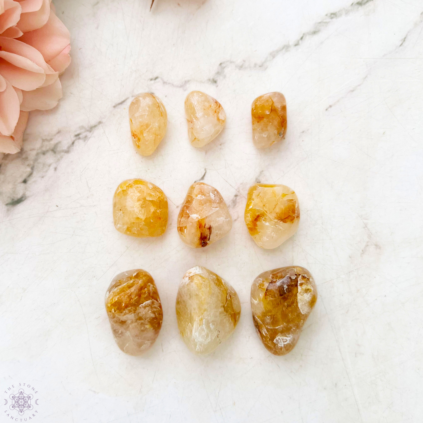 Golden Healer Quartz Tumbled Stones