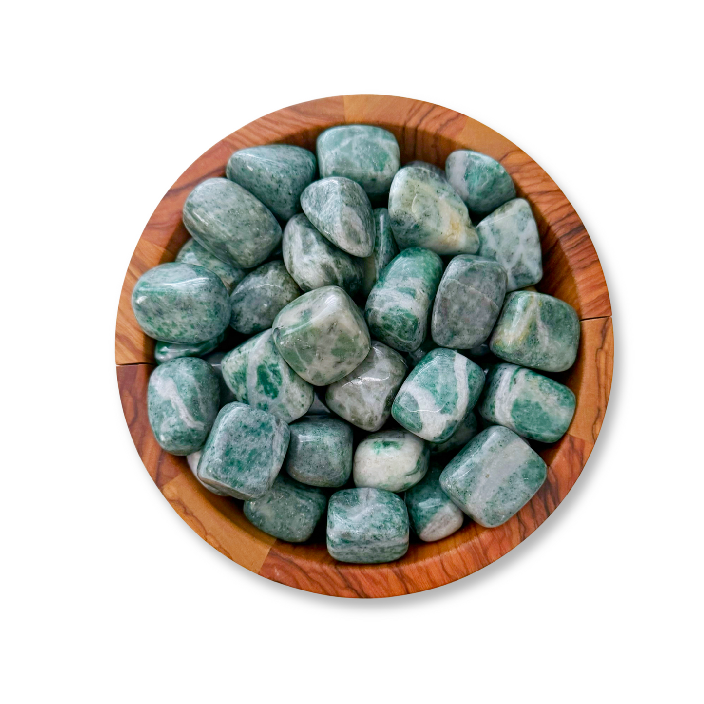 Rich Jade Tumbled Stones