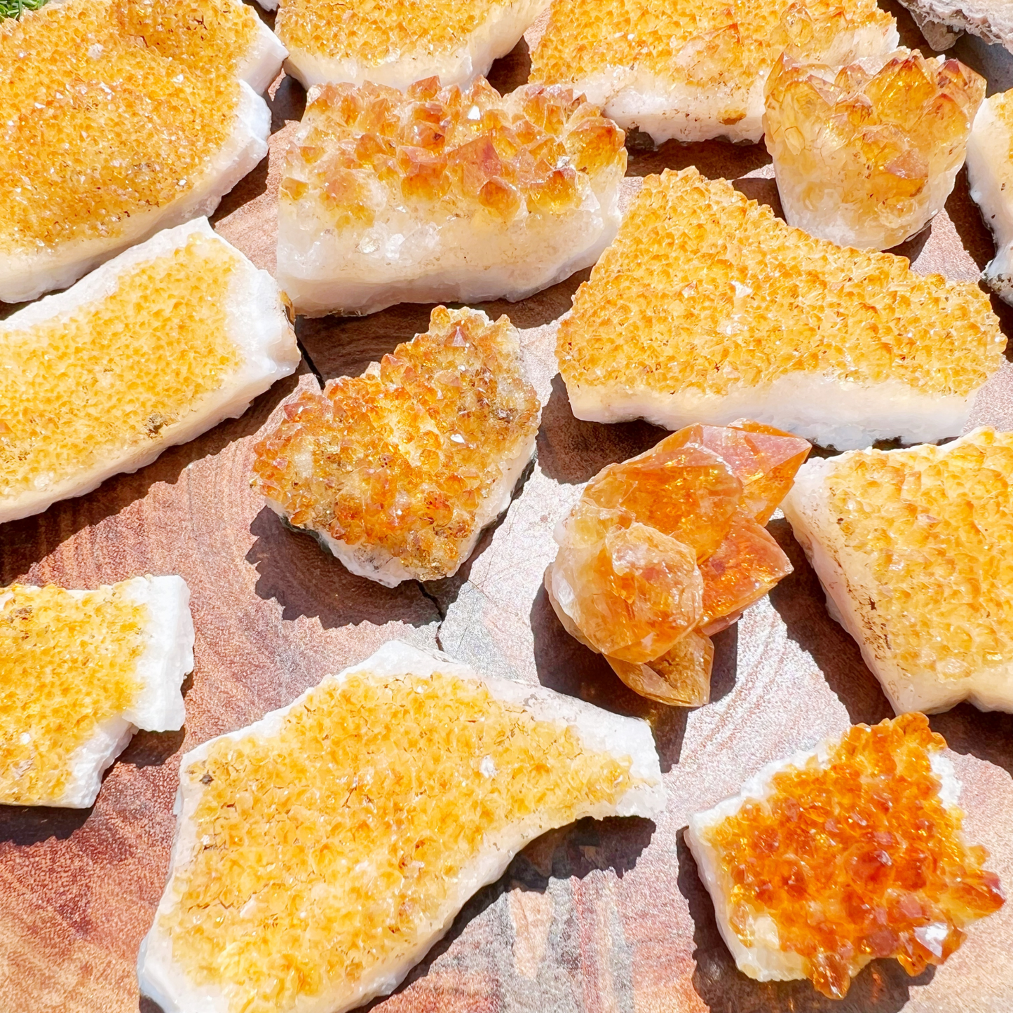 Citrine Clusters