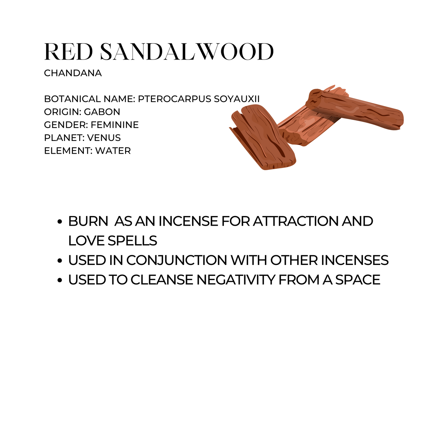 Red Sandalwood Chips