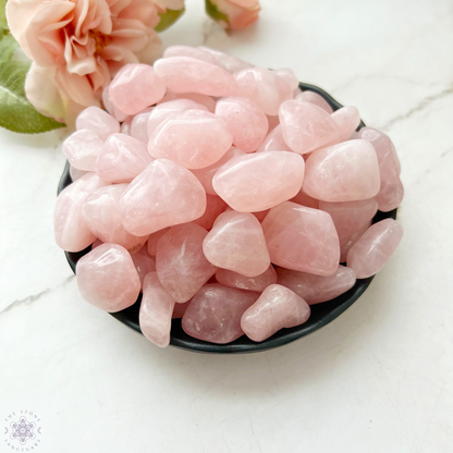 Rose Quartz Tumbled Stones