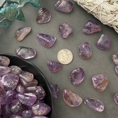 Ametrine Tumbled Stones