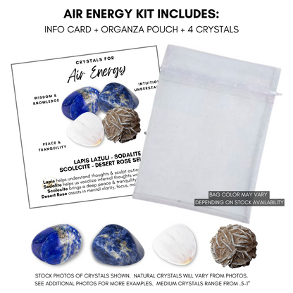 Air Healing Energy Crystal Kit