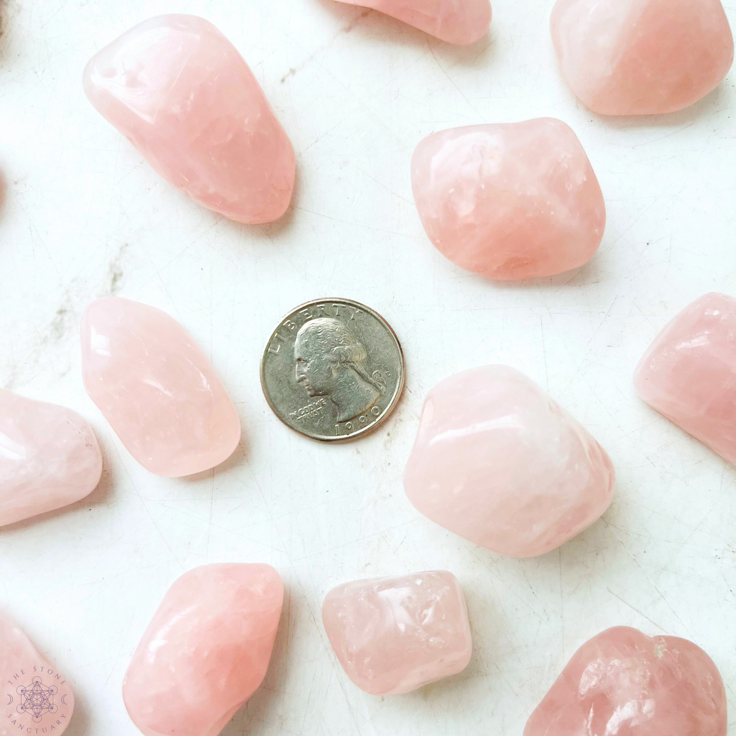 Rose Quartz Tumbled Stones