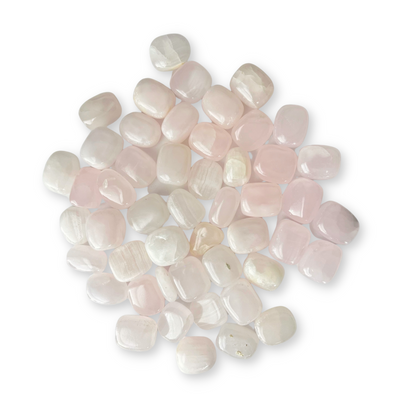 Pink Calcite Tumbled Stones