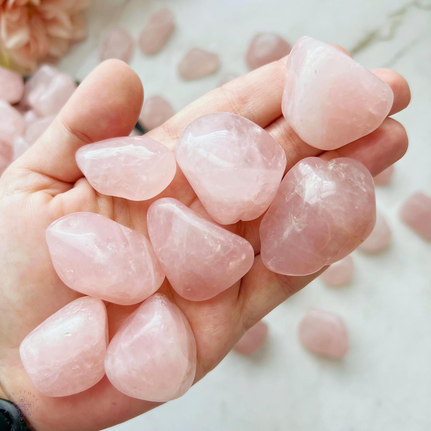 Rose Quartz Tumbled Stones