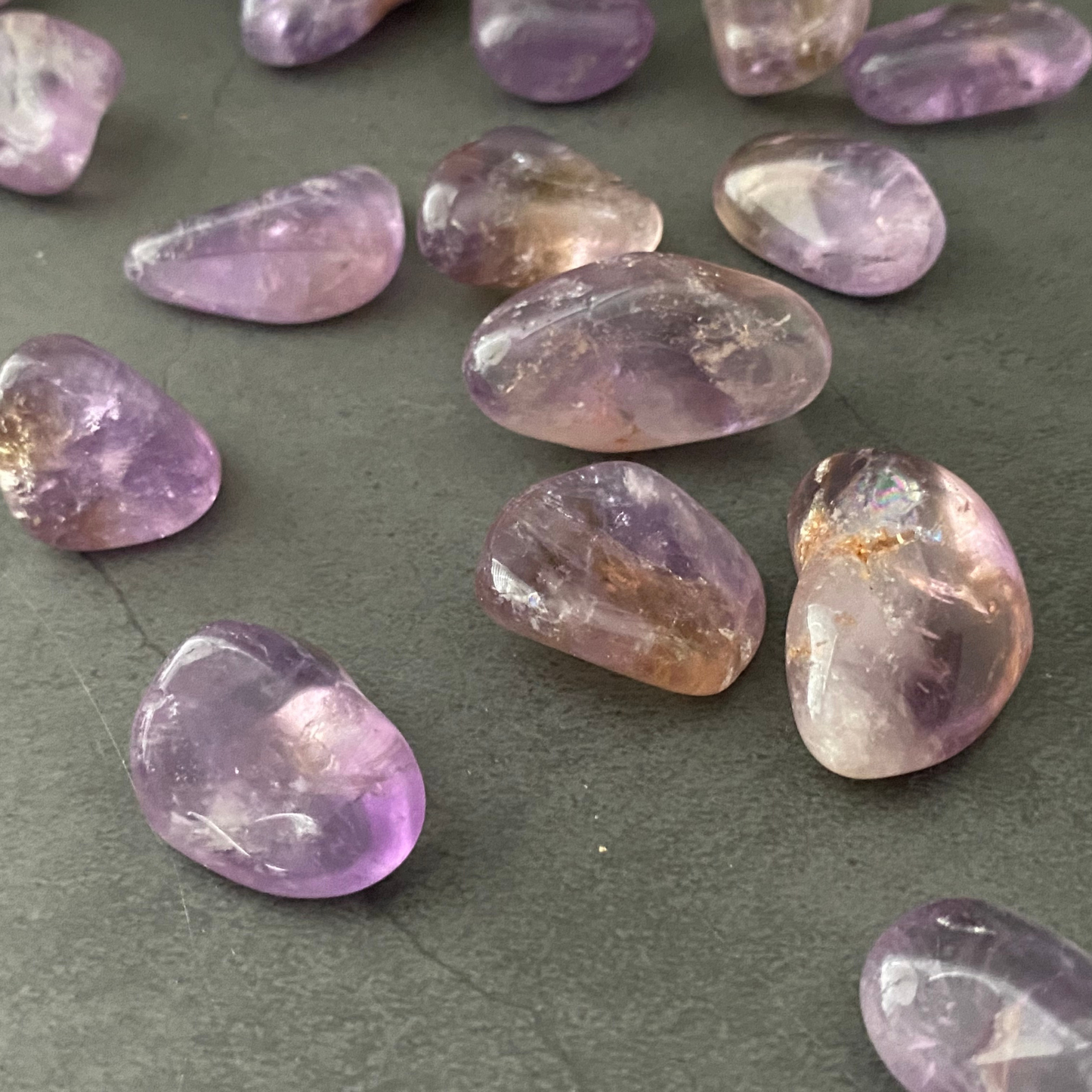 Ametrine Tumbled Stones