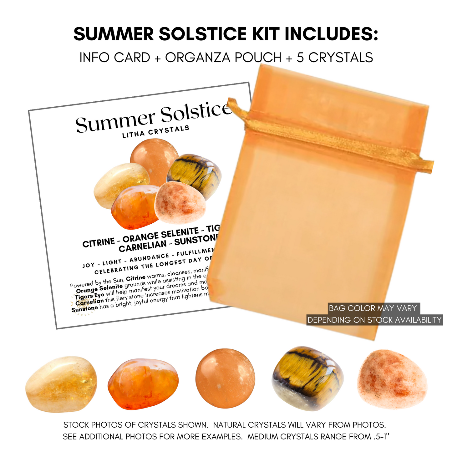 Summer Solstice Crystals Kit