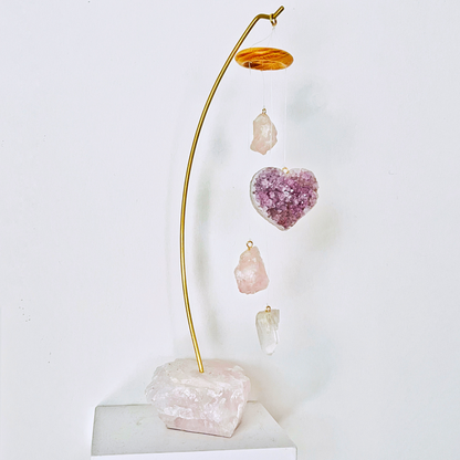 Love & Harmony Crystal Table Chime