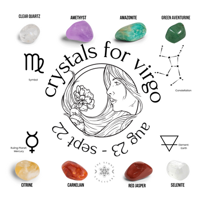 7 Chakra Crystals For Virgo