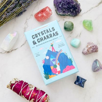 Crystals & Chakras: An Oracle Deck for Inner Balance