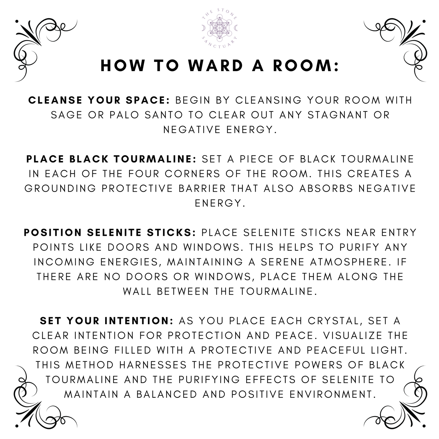 Room Warding Crystal Kit