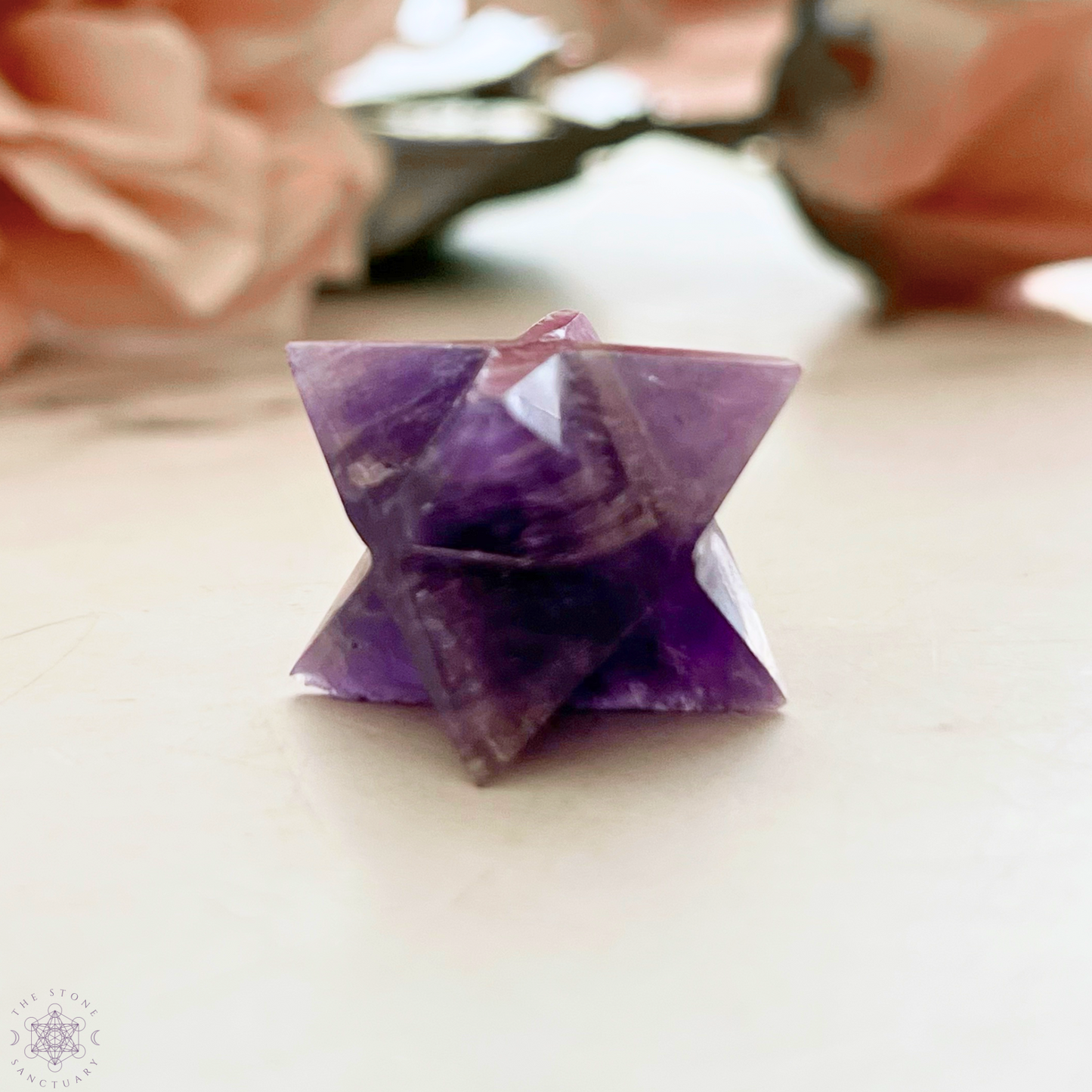 Mini Amethyst Merkaba