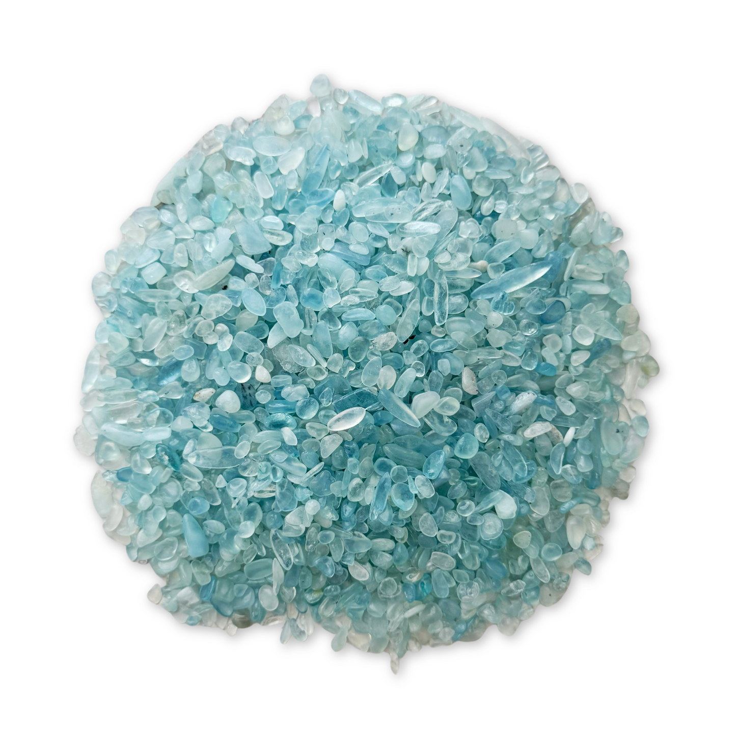 Aquamarine Crystal Chips