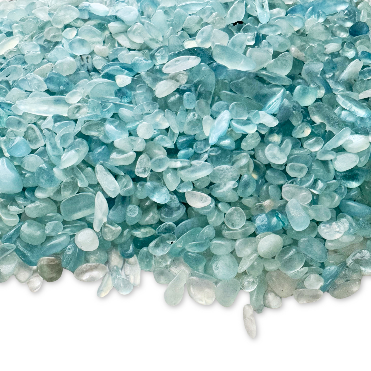 Aquamarine Crystal Chips