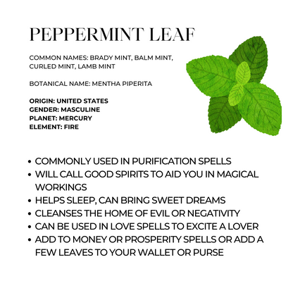 Peppermint Leaf