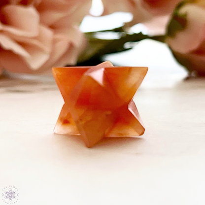 Mini Carnelian Merkaba