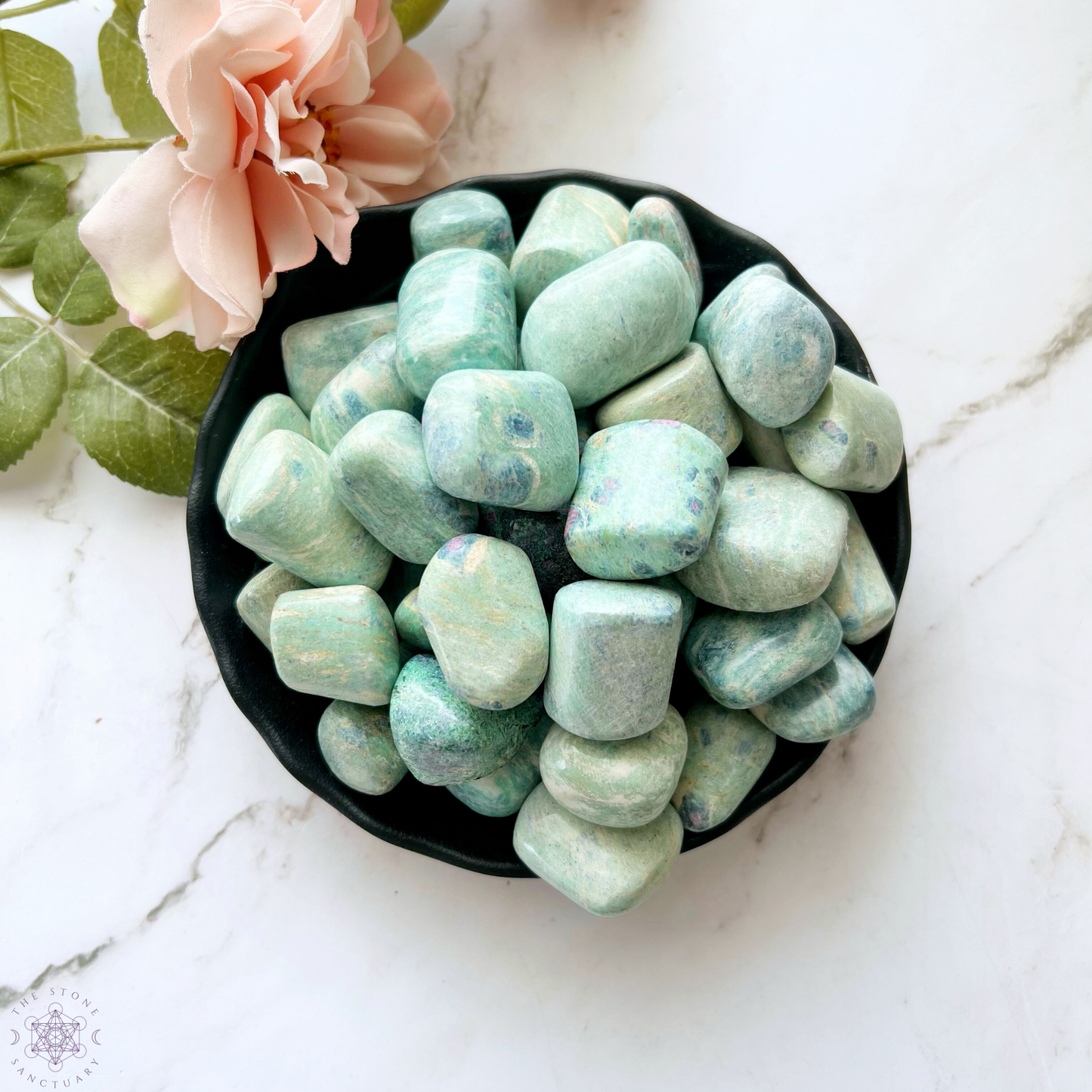 Ruby Fuchsite Tumbled Stones