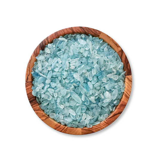 Aquamarine Crystal Chips