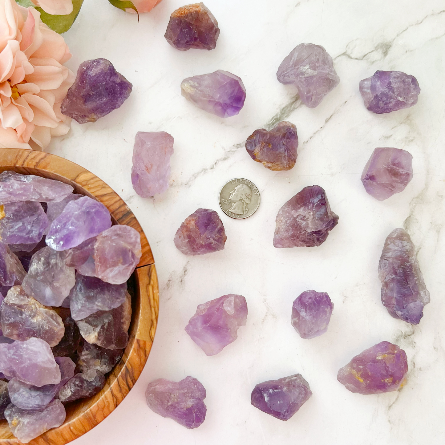 Raw Amethyst Stones