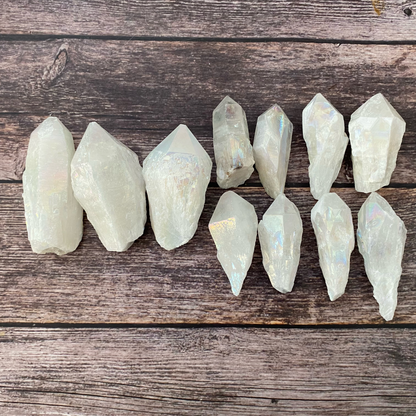 1-4" Raw Angel Aura Quartz Point