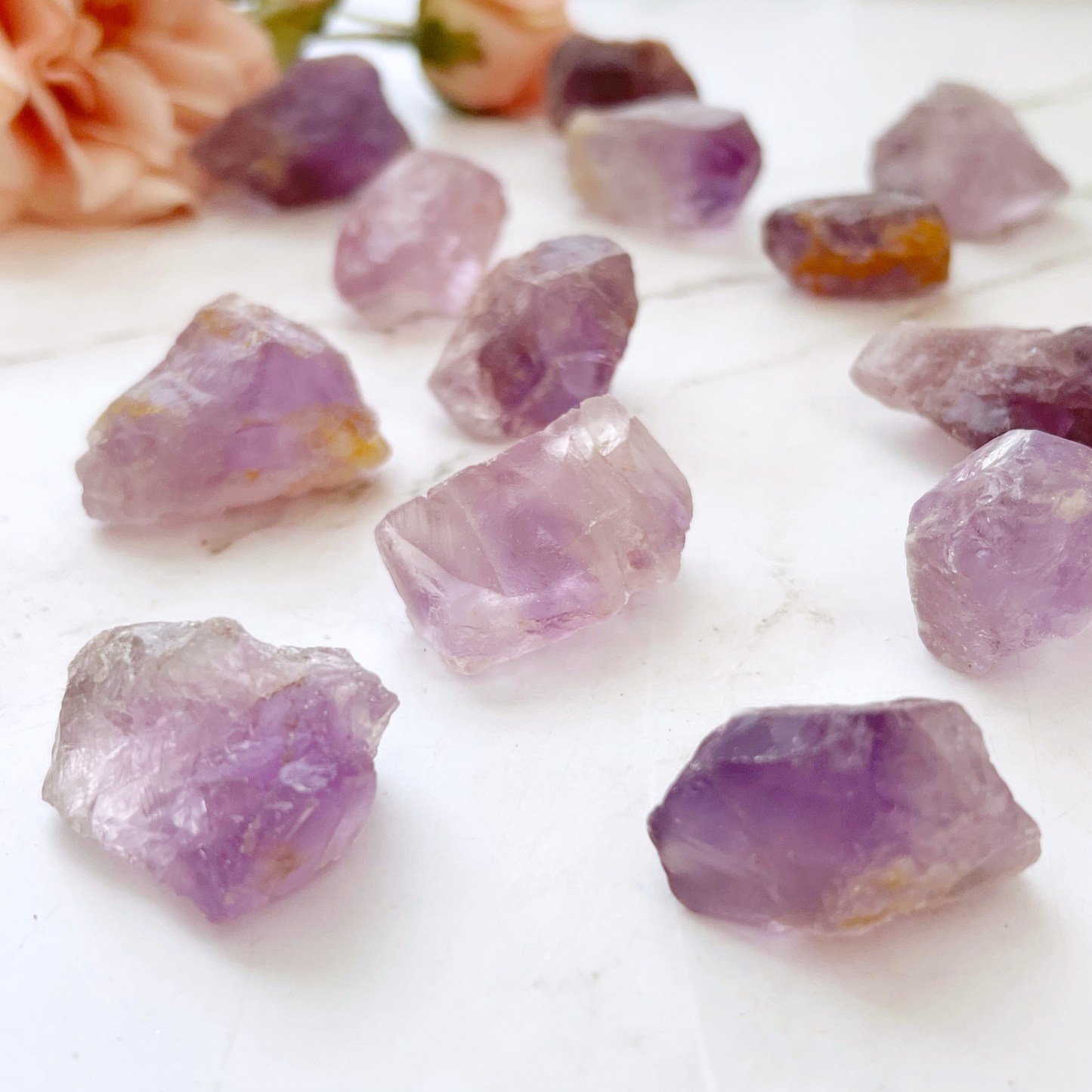 Raw Amethyst Stones