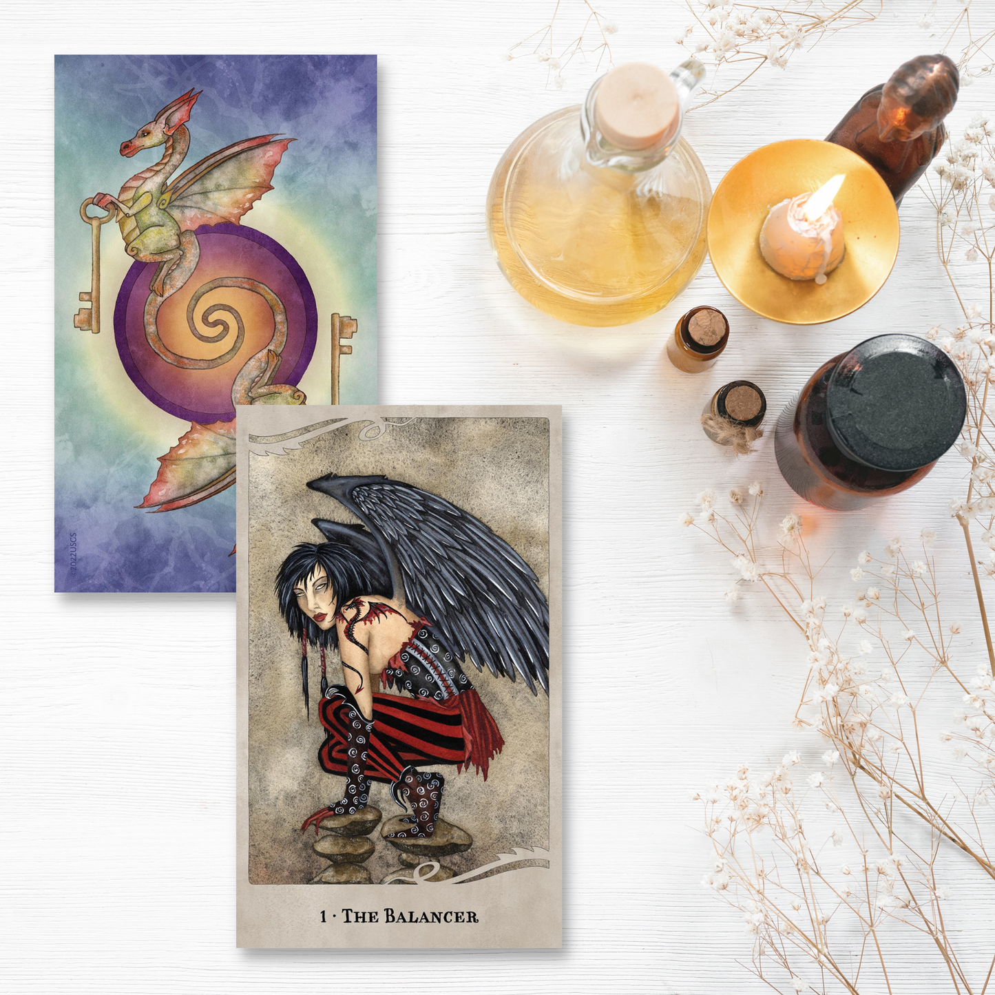 For the Love of Dragons: Oracle Deck & Book Set