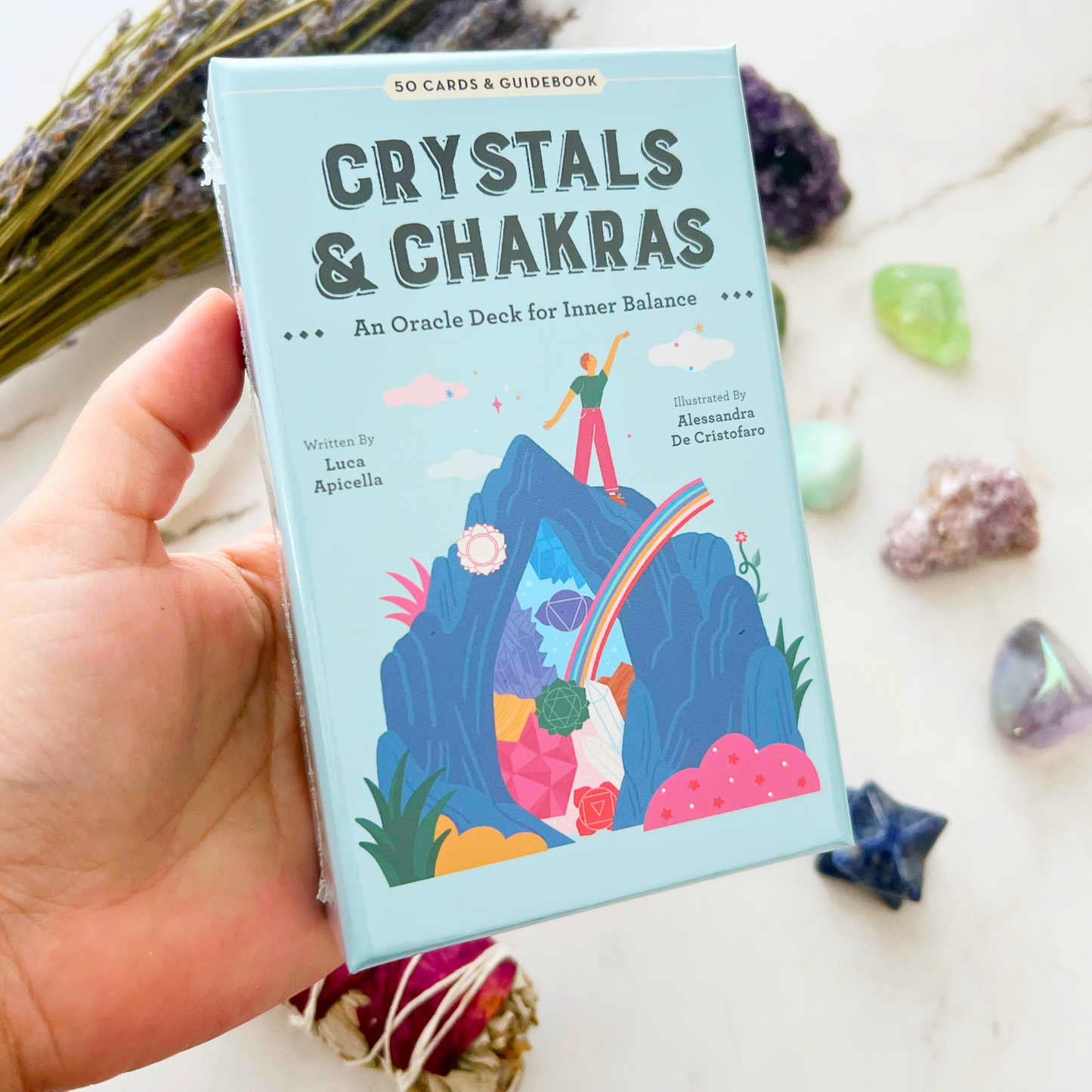 Crystals & Chakras: An Oracle Deck for Inner Balance