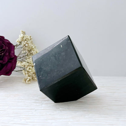 Black Tourmaline Spinning Cube