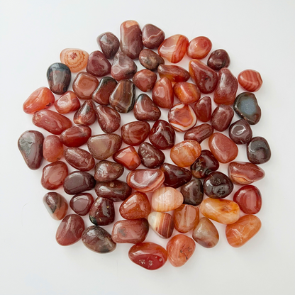 Red Agate Tumbled Stones