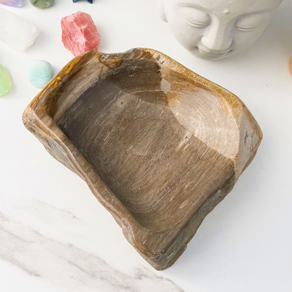 6.5" Petrified Wood Bowl