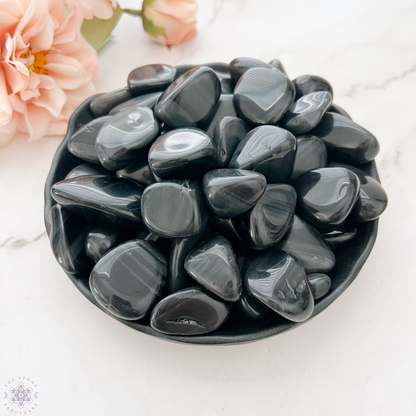 Rainbow Obsidian Tumbled Stones