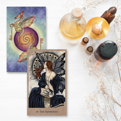 For the Love of Dragons: Oracle Deck & Book Set