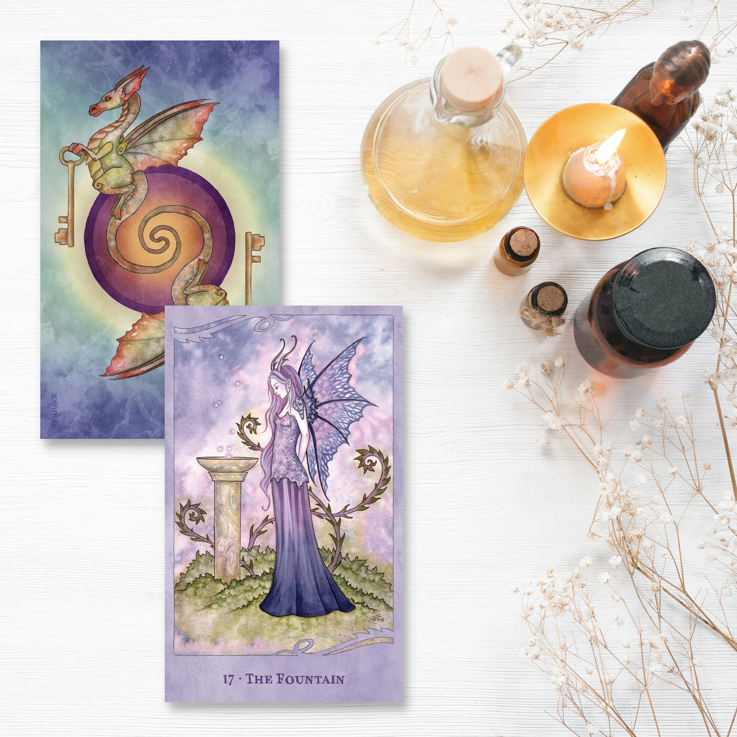 For the Love of Dragons: Oracle Deck & Book Set