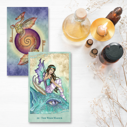 For the Love of Dragons: Oracle Deck & Book Set