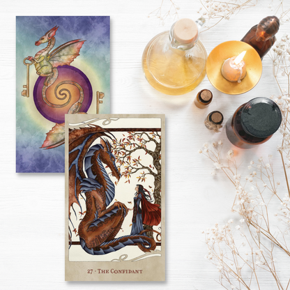 For the Love of Dragons: Oracle Deck & Book Set