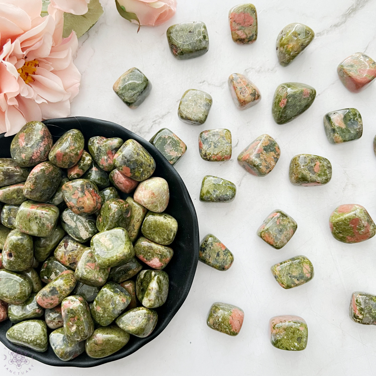 Unakite Tumbled Stones