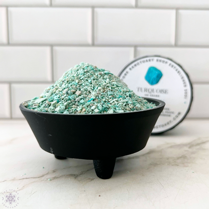 Peruvian Turquoise Gemstone Sand