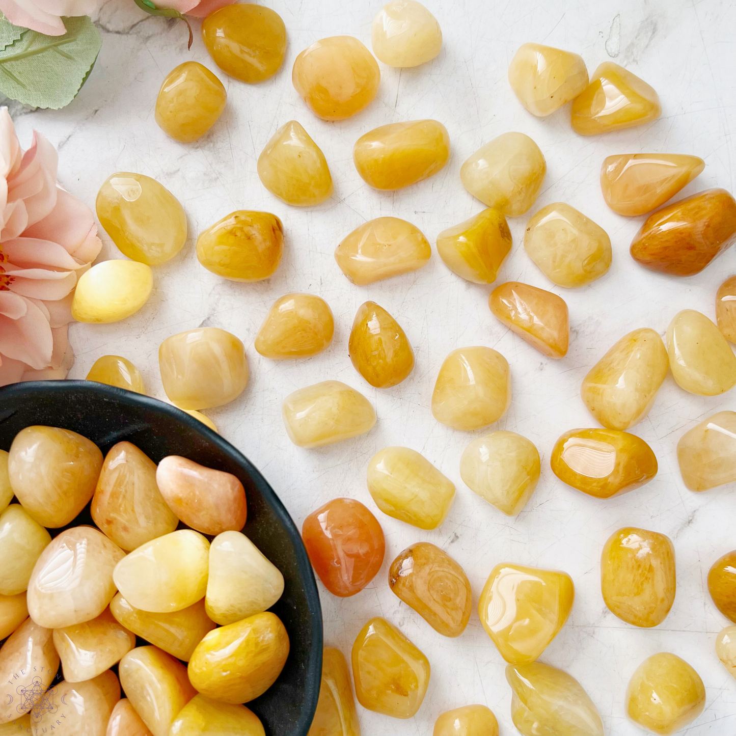 Yellow Aventurine Tumbled Stones