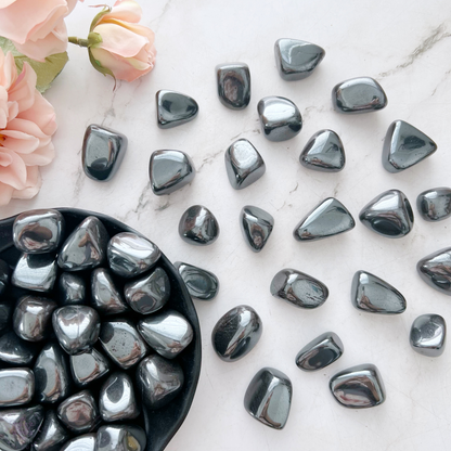 Hematite Tumbled Stones