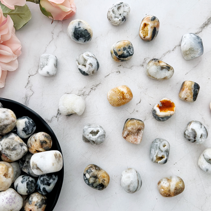 Dendritic Agate Tumbled Stones