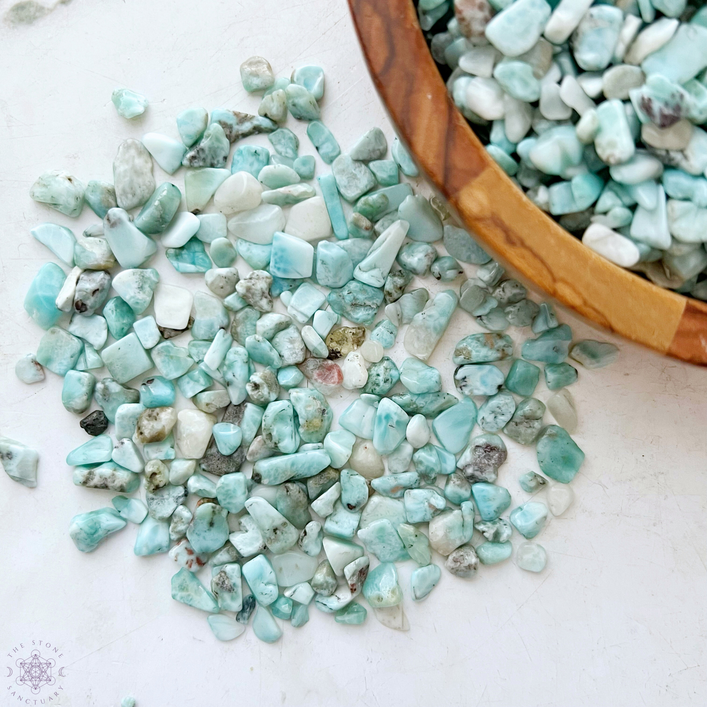 Larimar Crystal Chips