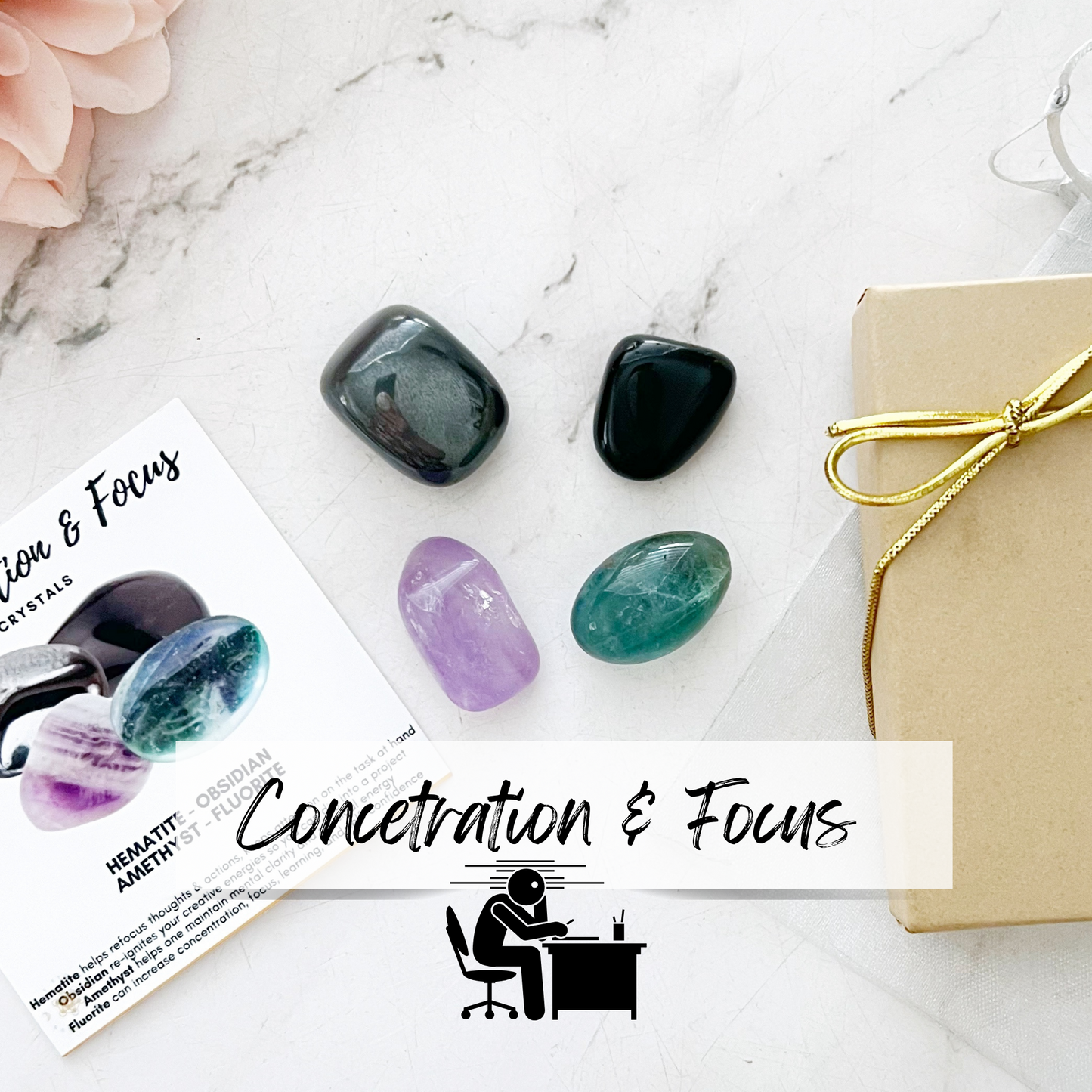 Concentration & Focus Crystal Kit