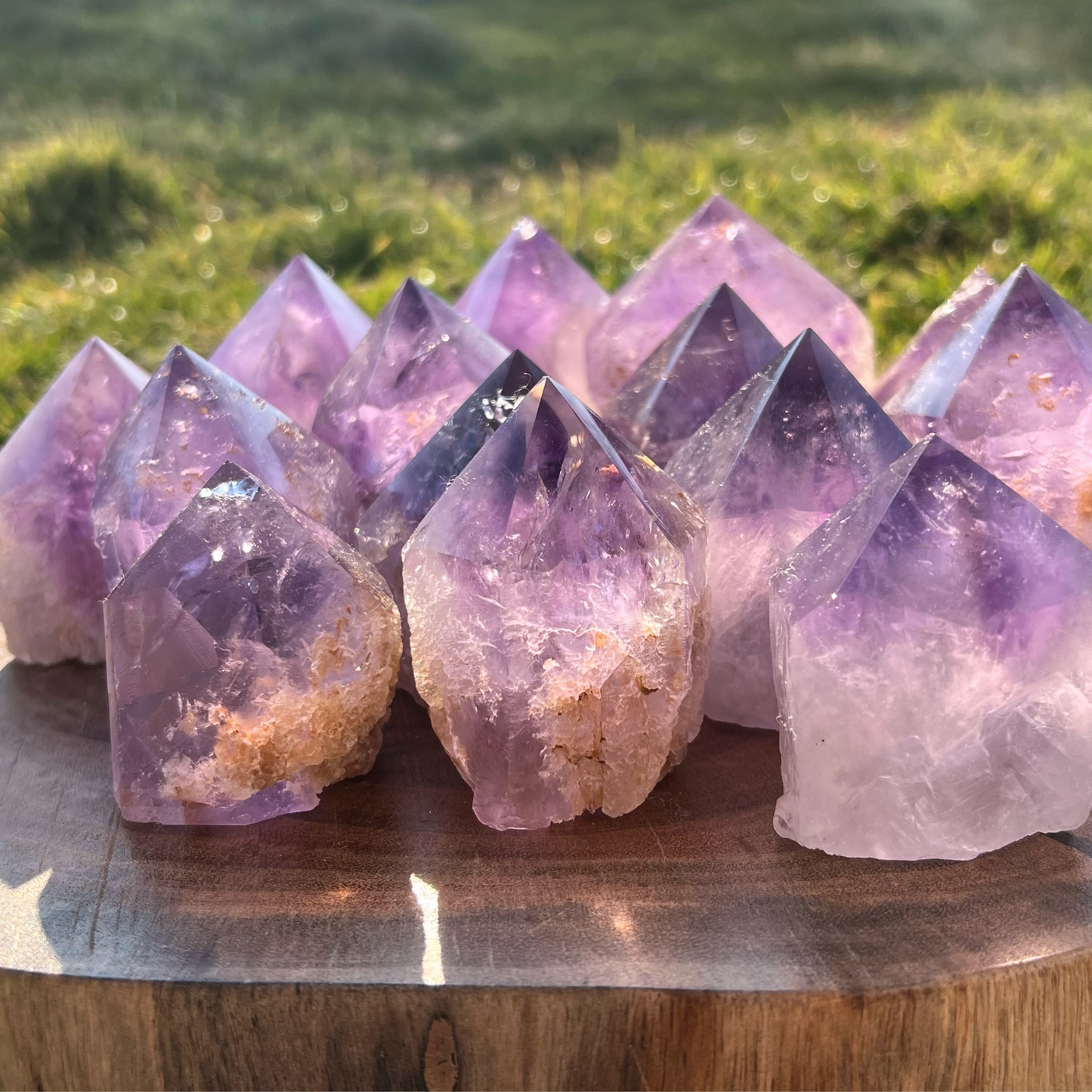 2-4" Amethyst Top Polished Point