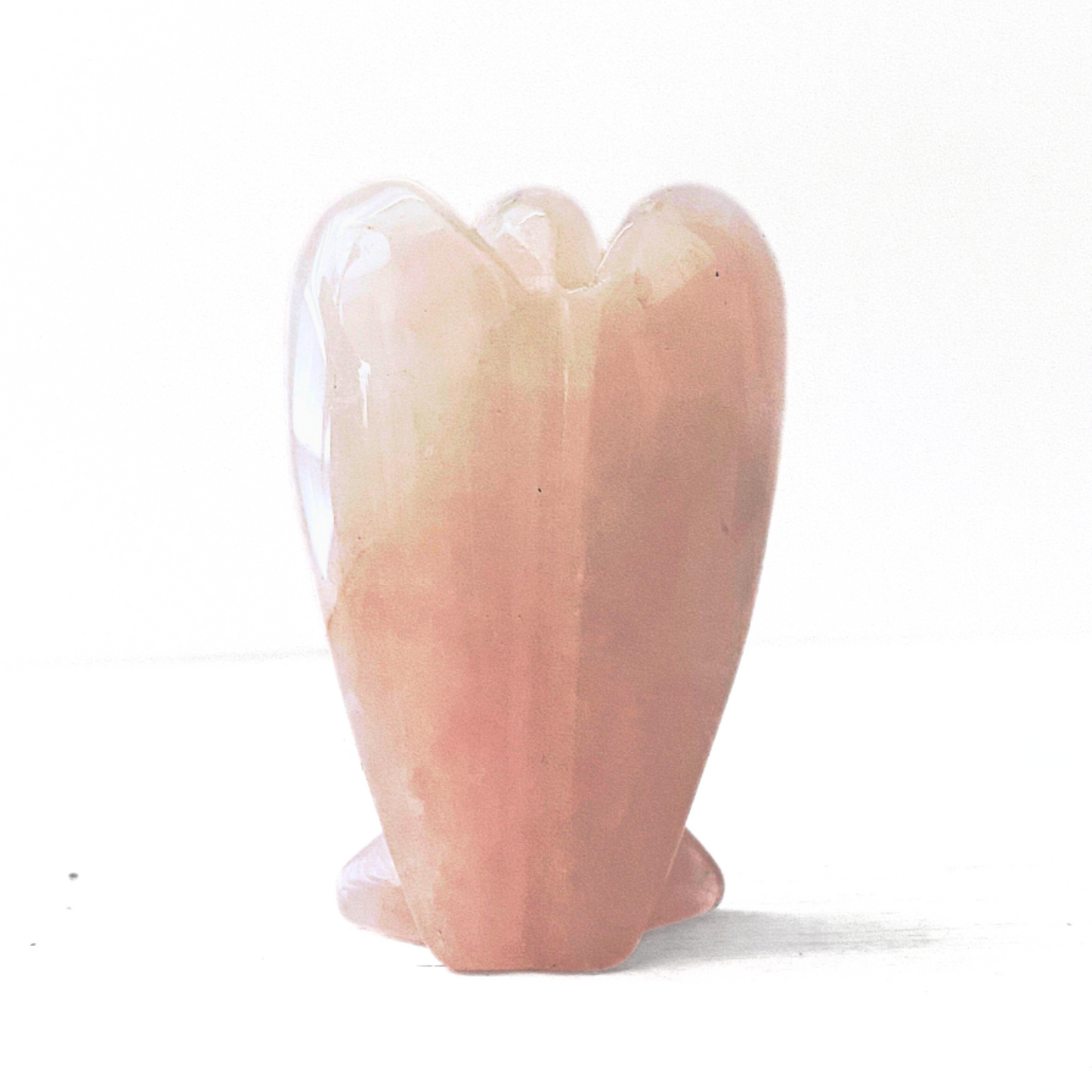 1.5" Mini Rose Quartz Crystal Angel