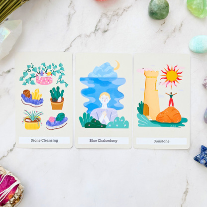 Crystals & Chakras: An Oracle Deck for Inner Balance