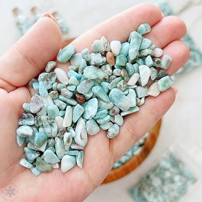 Larimar Crystal Chips